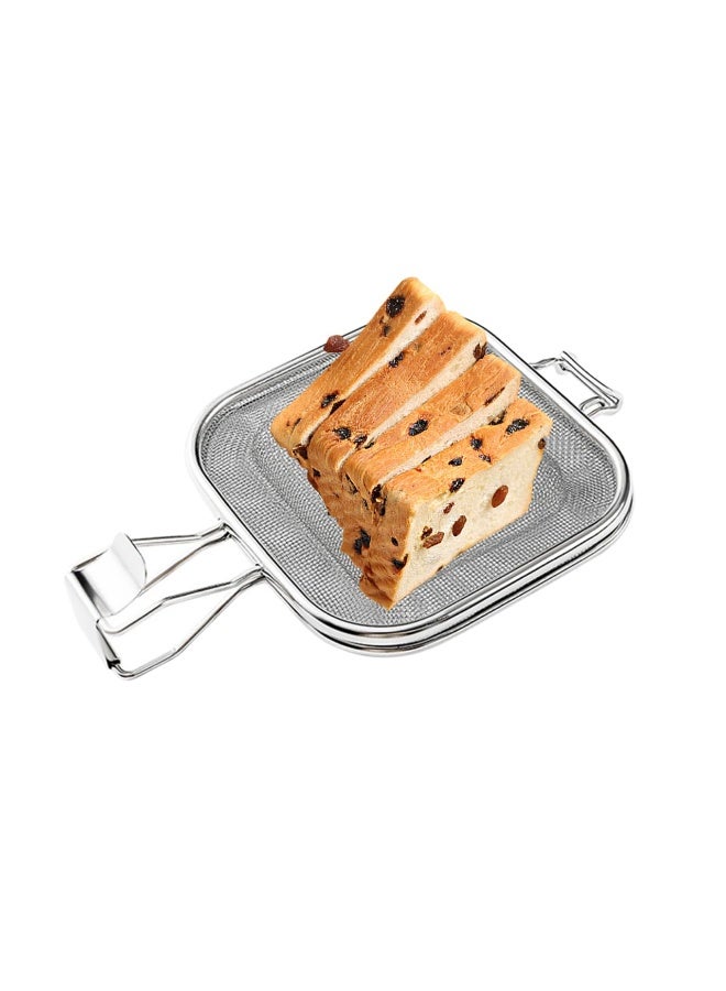 Relex Sandwich Roasting Net Clip Multi-Purpose Baking Tool for Toast BBQ and Vegetable Drying Oven Bread Clip with Hollow Design for Crispy Results Household Kitchen Accessory - Image 1